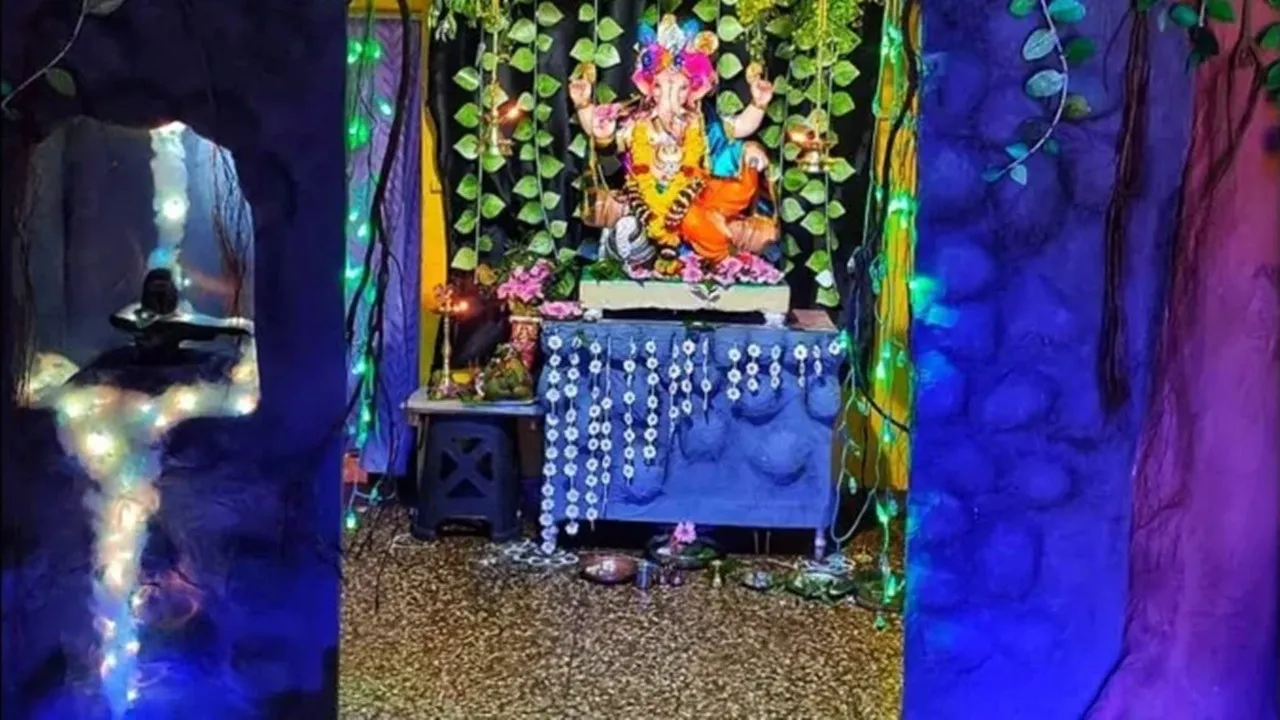 Ganesh Chaturthi Decoration Ideas 4