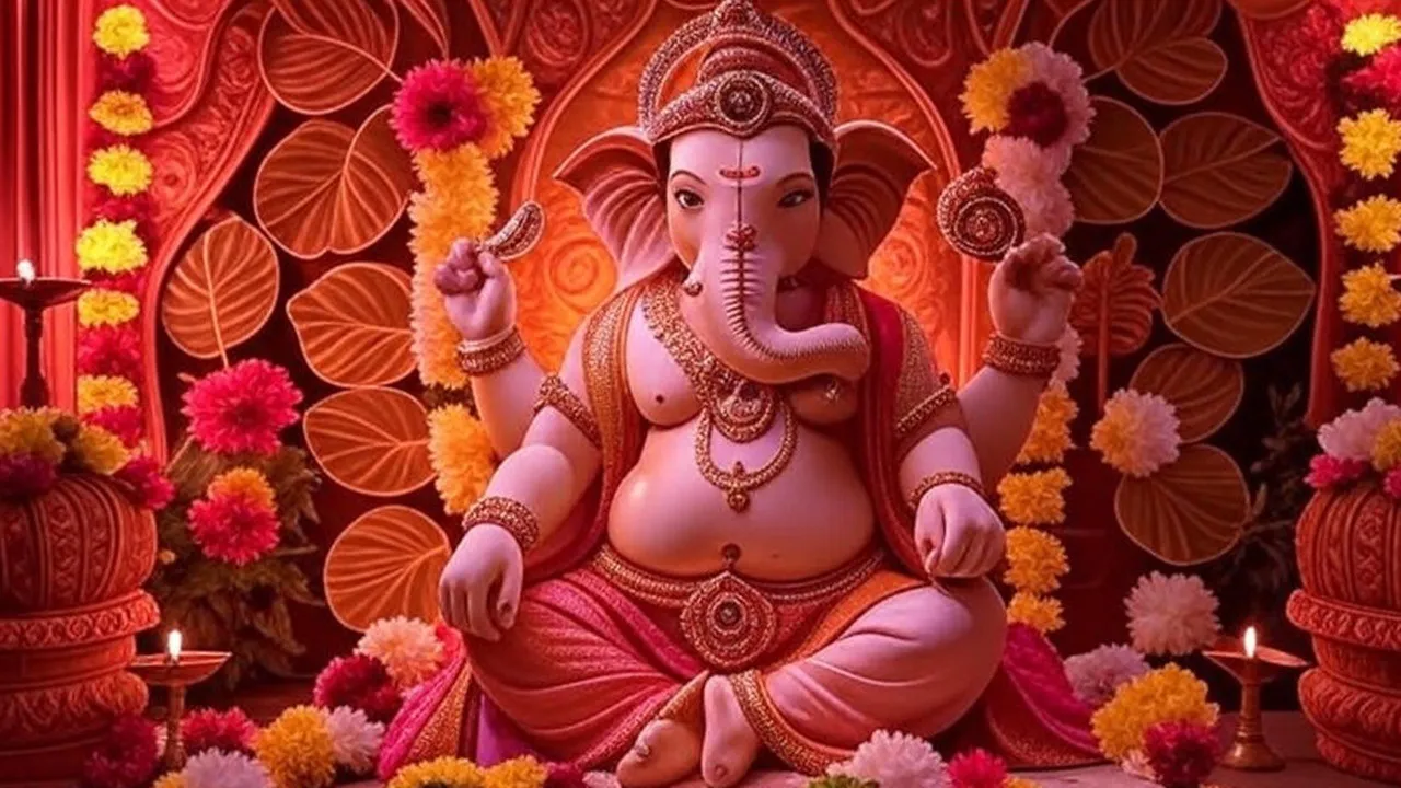 Ganesh Chaturthi Decoration Ideas 6