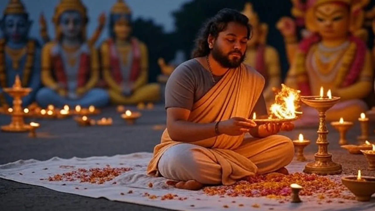 Sneeze in Puja