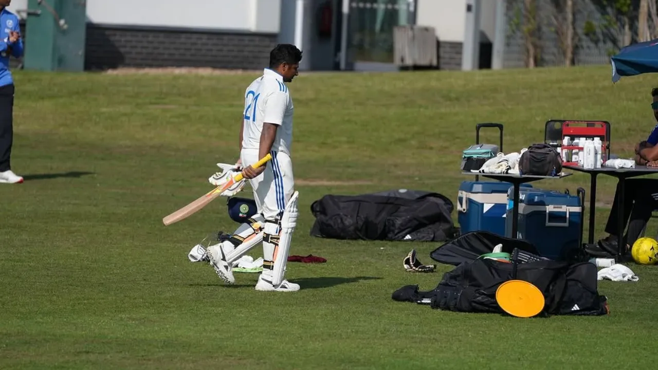 Sanfaraz Khan Injury
