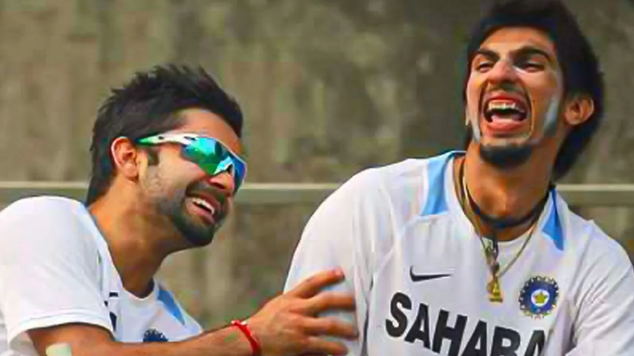 Virat Kohli and Ishant Sharma (2)
