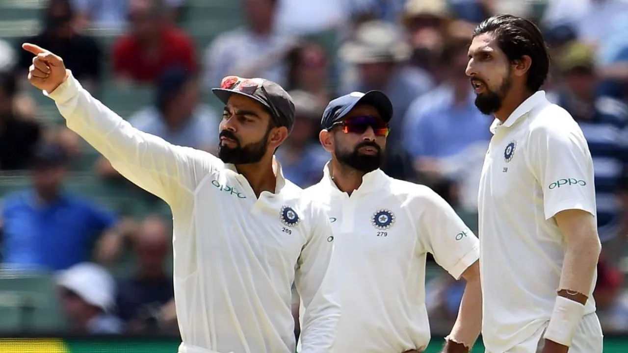 Virat Kohli and Ishant Sharma (6)