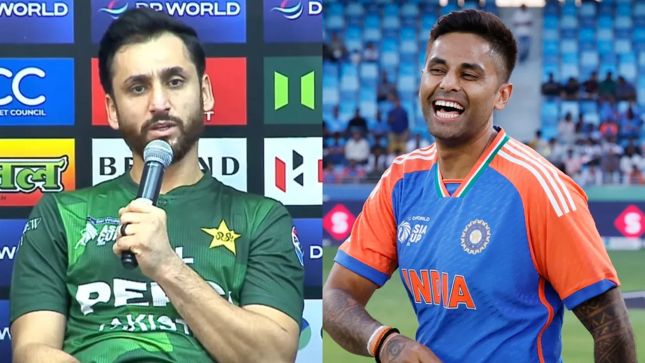 Salman Ali Agha and Suryakumar Yadav