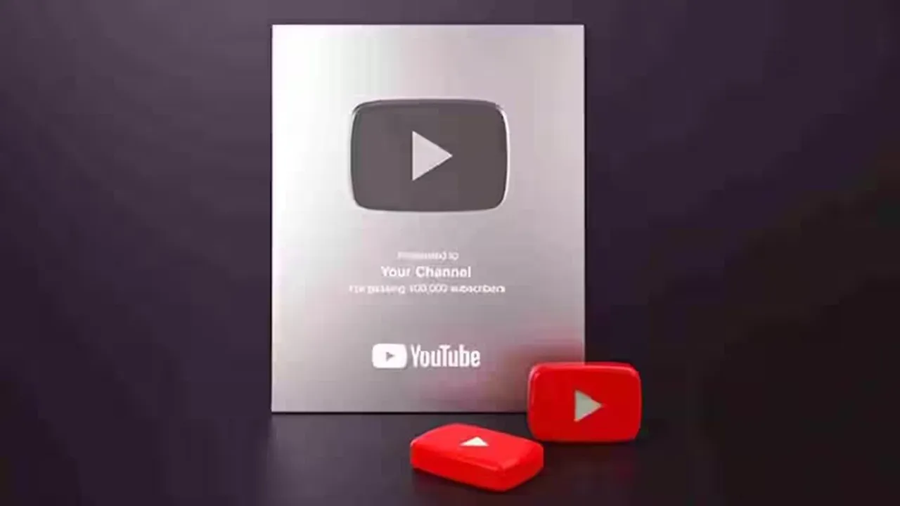 YouTube Silver Button