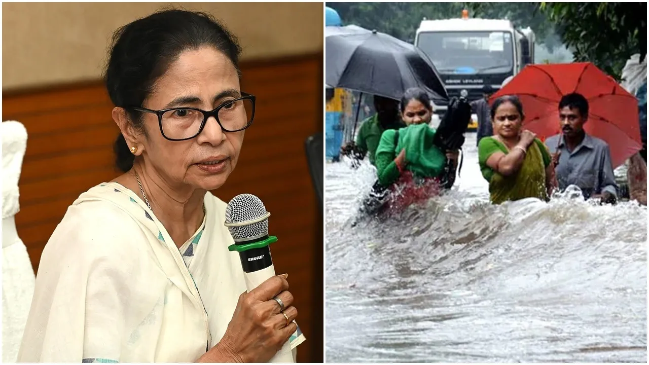 Nabanna  ,Control Room  ,Mamata Banerjee,  Puja inauguration cancelled,  Rain disaster  ,kolkata waterlogging,Heavy rainfall alert,West Bengal Government  ,Disaster management  ,Durga Puja,নবান্ন  ,কন্ট্রোল রুম,  মমতা বন্দ্যোপাধ্যায়,  পুজো উদ্বোধন বাতিল  ,বৃষ্টি বিপর্যয়,  পশ্চিমবঙ্গ সরকার  ,দুর্যোগ মোকাবিলা,  দুর্গাপূজা
