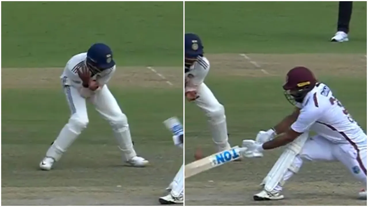 Sai Sudharsan catch