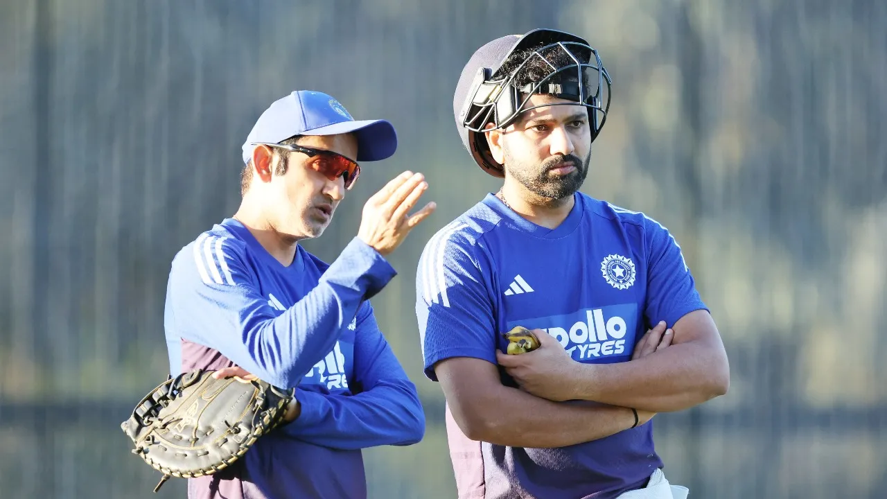 Gautam Gambhir And Rohit Sharma