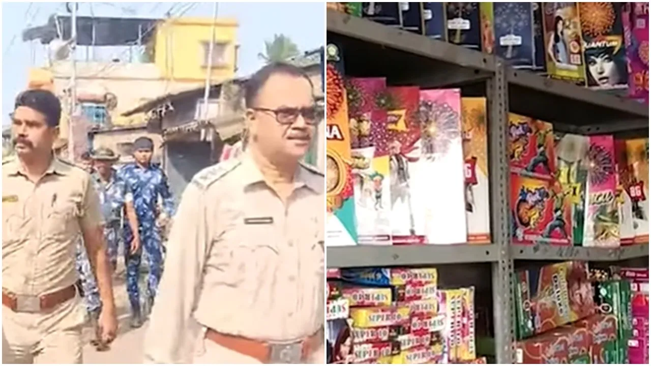 Crackers 2025: বাজি উদ্ধার পুলিশের।