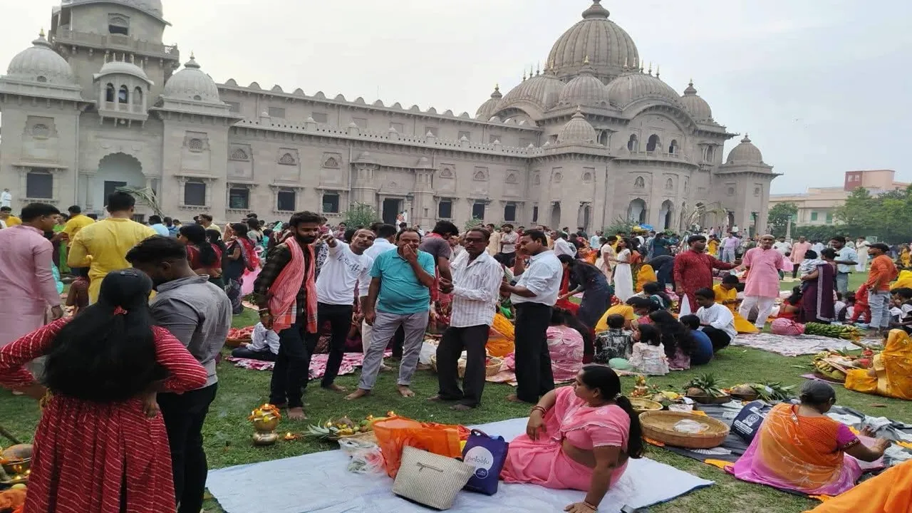Belur Math Chhath Puja 1