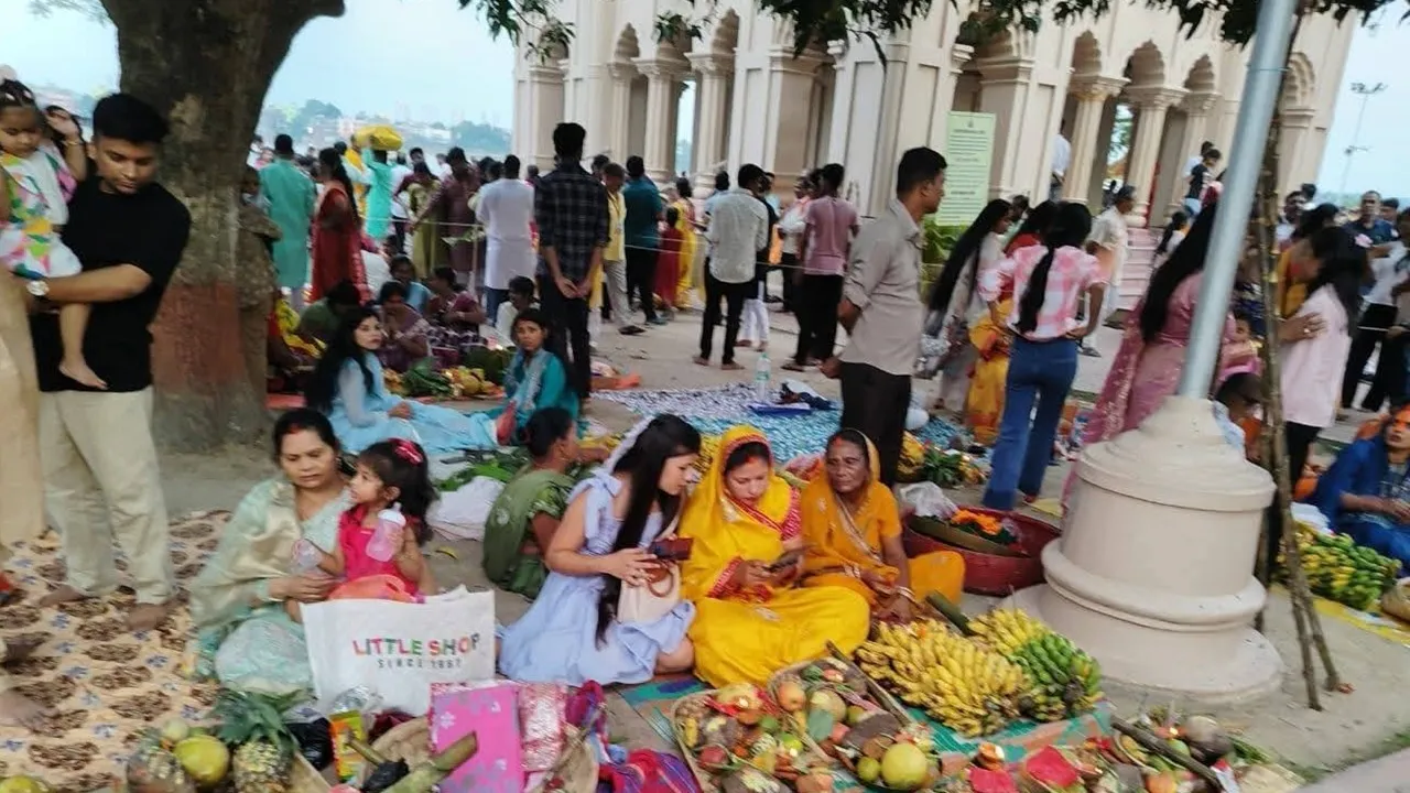 Belur Math Chhath Puja 8