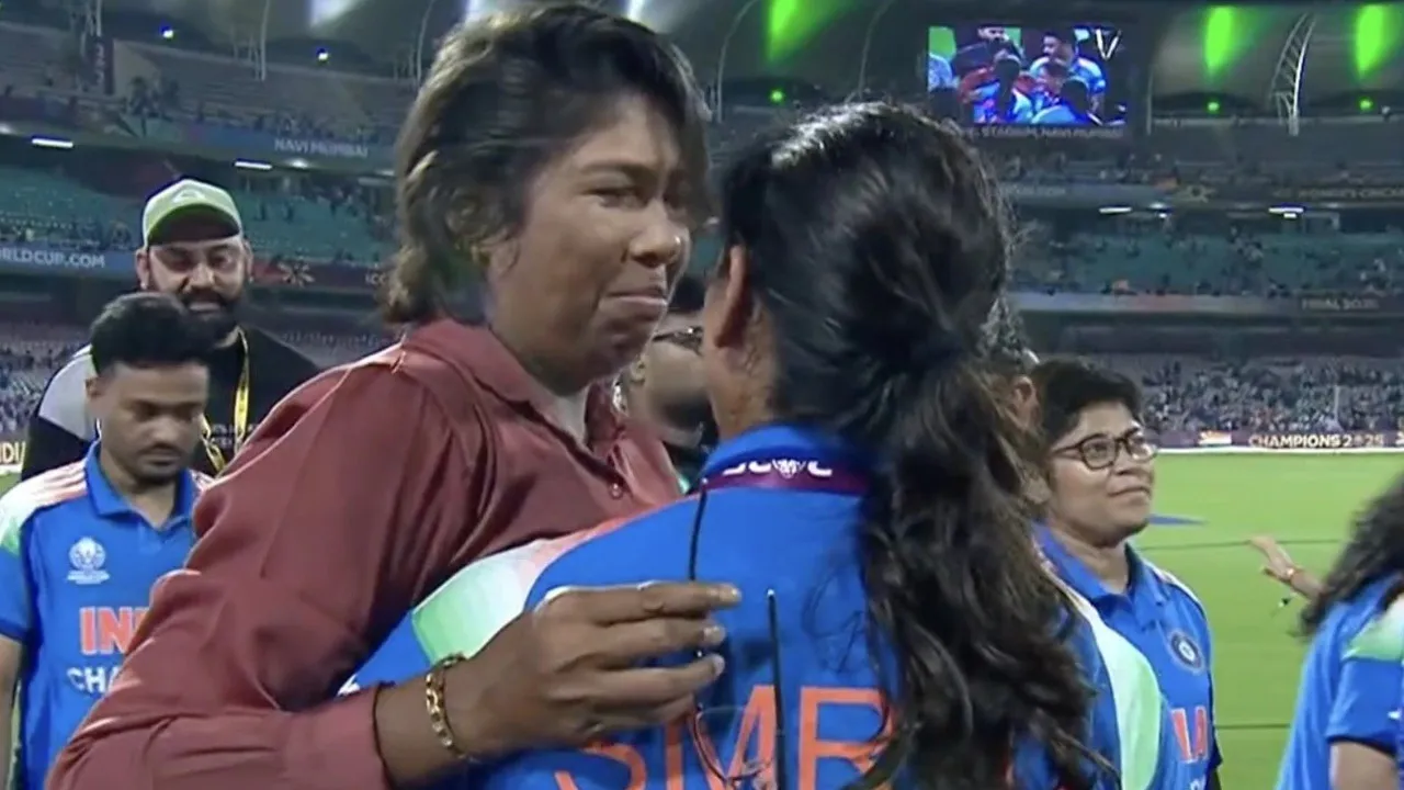 Jhulan Goswami, Harmanpreet Kaur, India Women Cricket Team, Women’s World Cup 2025, Indian victory, unfinished dream, Jhulan legacy, Mitali Raj, Indian women empowerment, sports news, cricket world cup final, England vs India, emotional win, history made, women in sports,ঝুলন গোস্বামী, হরমনপ্রীত কৌর, ভারত মহিলা ক্রিকেট দল, মহিলা বিশ্বকাপ ২০২৫, ভারতের জয়, অসমাপ্ত স্বপ্ন, মিতালি রাজ, নারী শক্তি, বাংলার গর্ব ঝুলন, বিশ্বজয়, ক্রিকেট সংবাদ, ইংল্যান্ড বনাম ভারত, ঐতিহাসিক জয়, আবেগঘন মুহূর্ত, নারী ক্রিকেট
