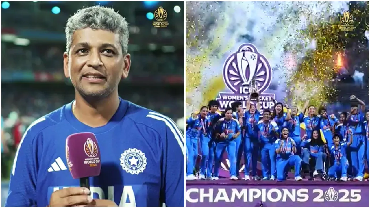 Amol Muzumdar: দলের বিশ্বকাপ জয়ের পর প্রতিক্রিয়া জানাচ্ছেন কোচ অমল মুজুমদার।