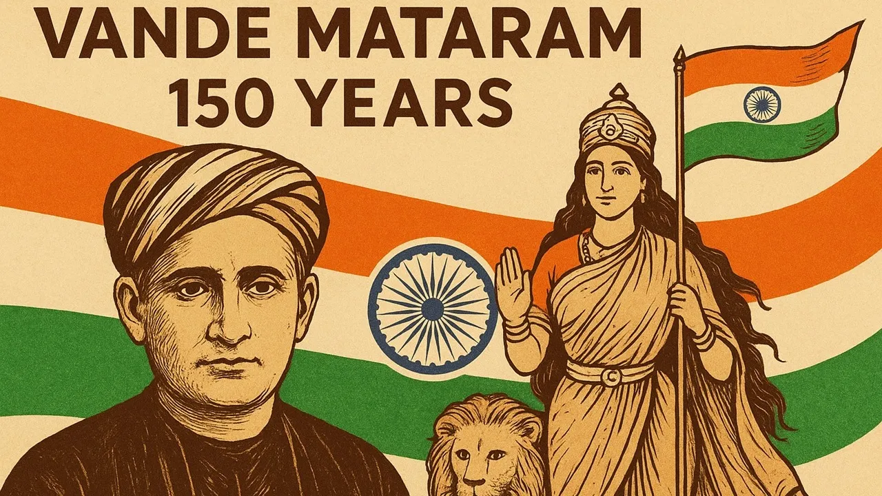 Vande mataram 150 years: 'বন্দে মাতরম!'-এর ১৫০ বছর।
