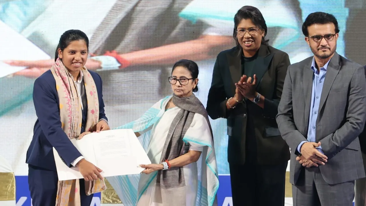 Richa Ghosh Felicitation CAB (5)