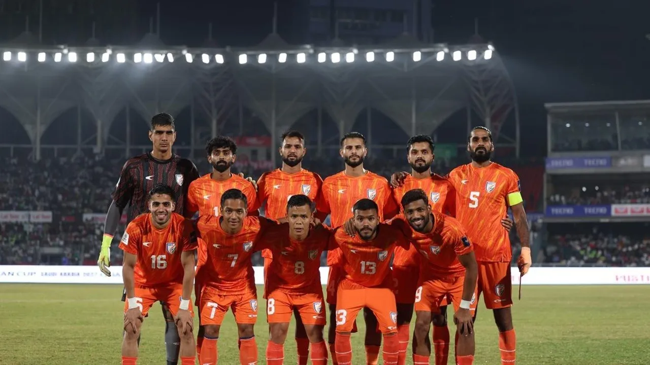Indian Football FIFA Ranking: ফিফা ব়্যাঙ্কিংয়ে এখন ভারত কত? (ছবি-এআইএফএফ)