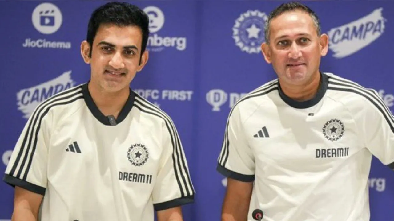 Gautam Gambhir anf Ajit Agarkar