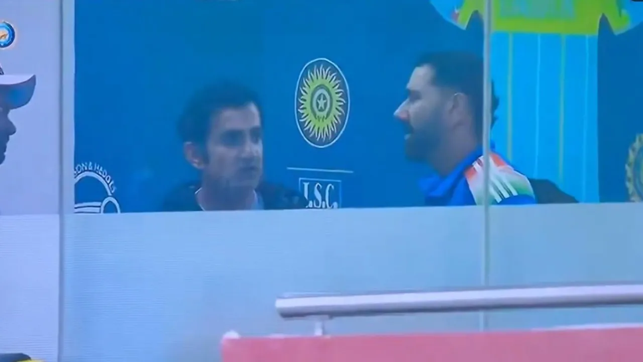 Rohit Sharma and Gautam Gambhir