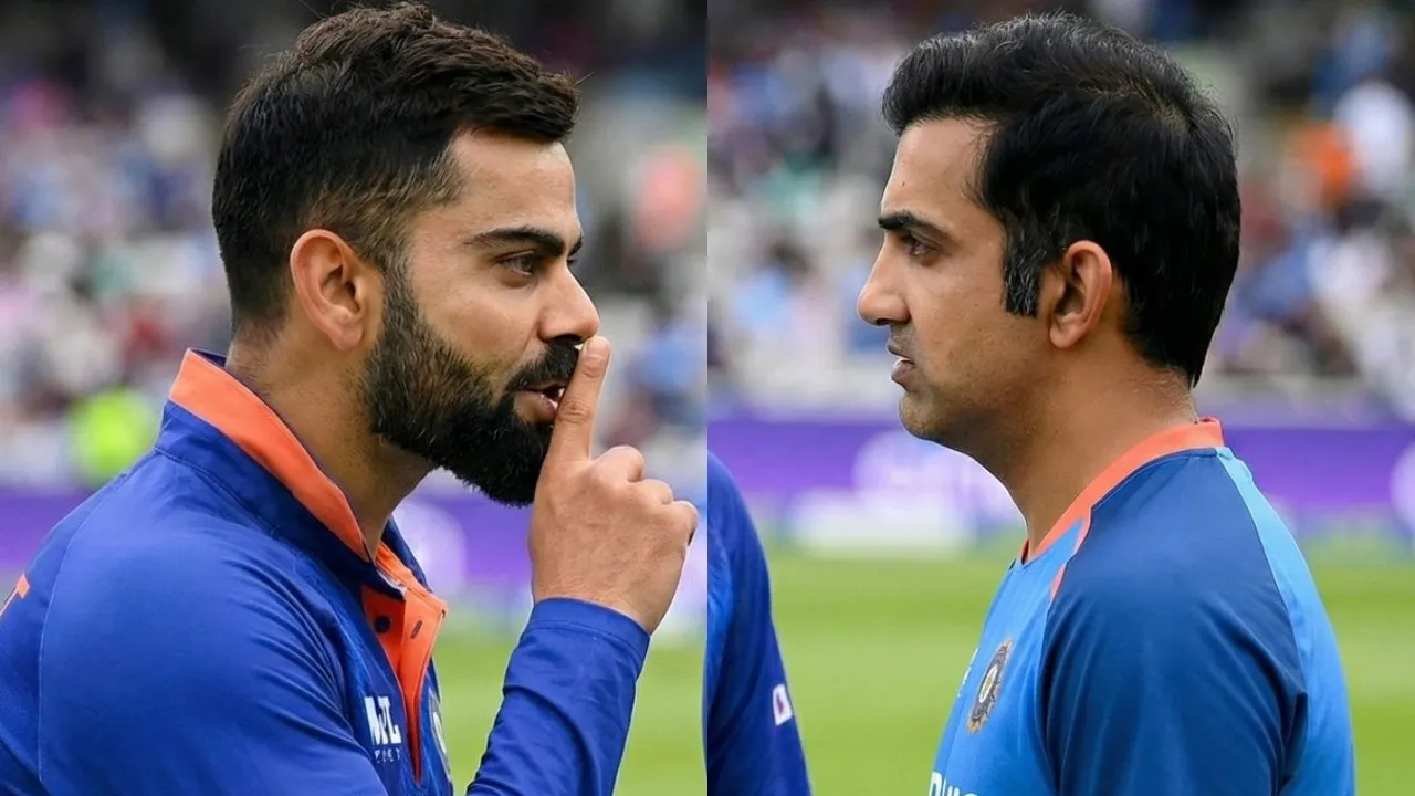 Virat Kohli and Gamutam Gambhir
