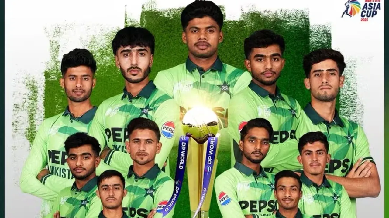 Pakistan U19 Asia Cup, India vs Pakistan U19 final, ACC U19 Asia Cup 2025, Pakistan U19 champions, Dhurandhar movie song, Dhurandhar banned in Pakistan, Pakistani players dance video, FA9LA song, Samir Minhas century, India U19 all out, Dubai ICC Academy