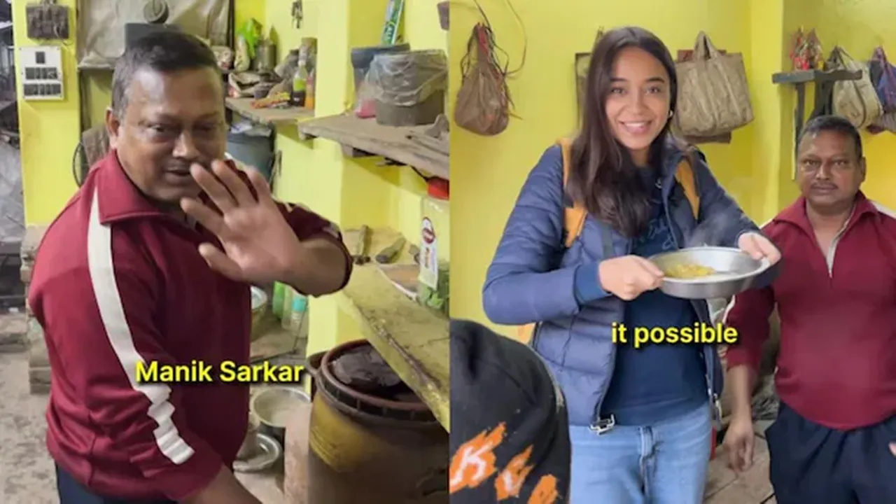 Hooghly paratha shop, one rupee paratha, Manik Sarkar, West Bengal food story, viral Instagram video, affordable food India, human kindness story, traditional food shop, Hooghly local news