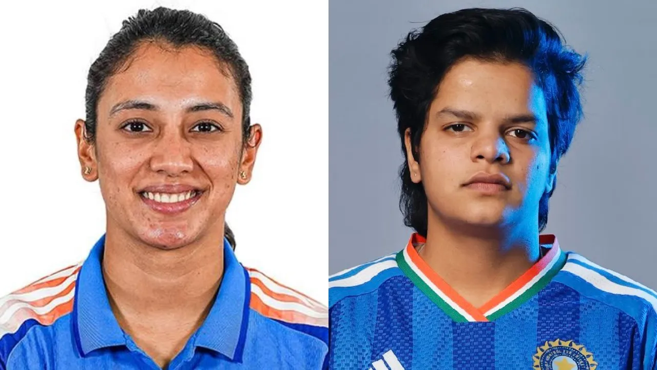 Smriti Mandhana and Shafali Verma (1)