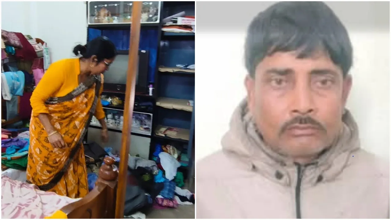 TMC leader arrested,  Trinamool Congress leader theft,  House theft West Bengal , Purba Bardhaman news  ,Guskara municipality news  ,Political leader arrested Bengal  ,TMC controversy,  Bengal crime news  ,Theft case Guskara  ,BJP attacks TMC,তৃণমূল নেতা গ্রেপ্তার,  গৃহস্থের বাড়িতে চুরি  ,পূর্ব বর্ধমান চুরি ঘটনা  ,গুসকরা পৌরসভা খবর  ,তৃণমূল কংগ্রেস বিতর্ক,  চুরির ঘটনায় তৃণমূল নেতা  ,বর্ধমান জেলা সংবাদ  ,রাজনৈতিক চাঞ্চল্য বাংলা  ,বিজেপির কটাক্ষ তৃণমূল  ,পশ্চিমবঙ্গ অপরাধ খবর