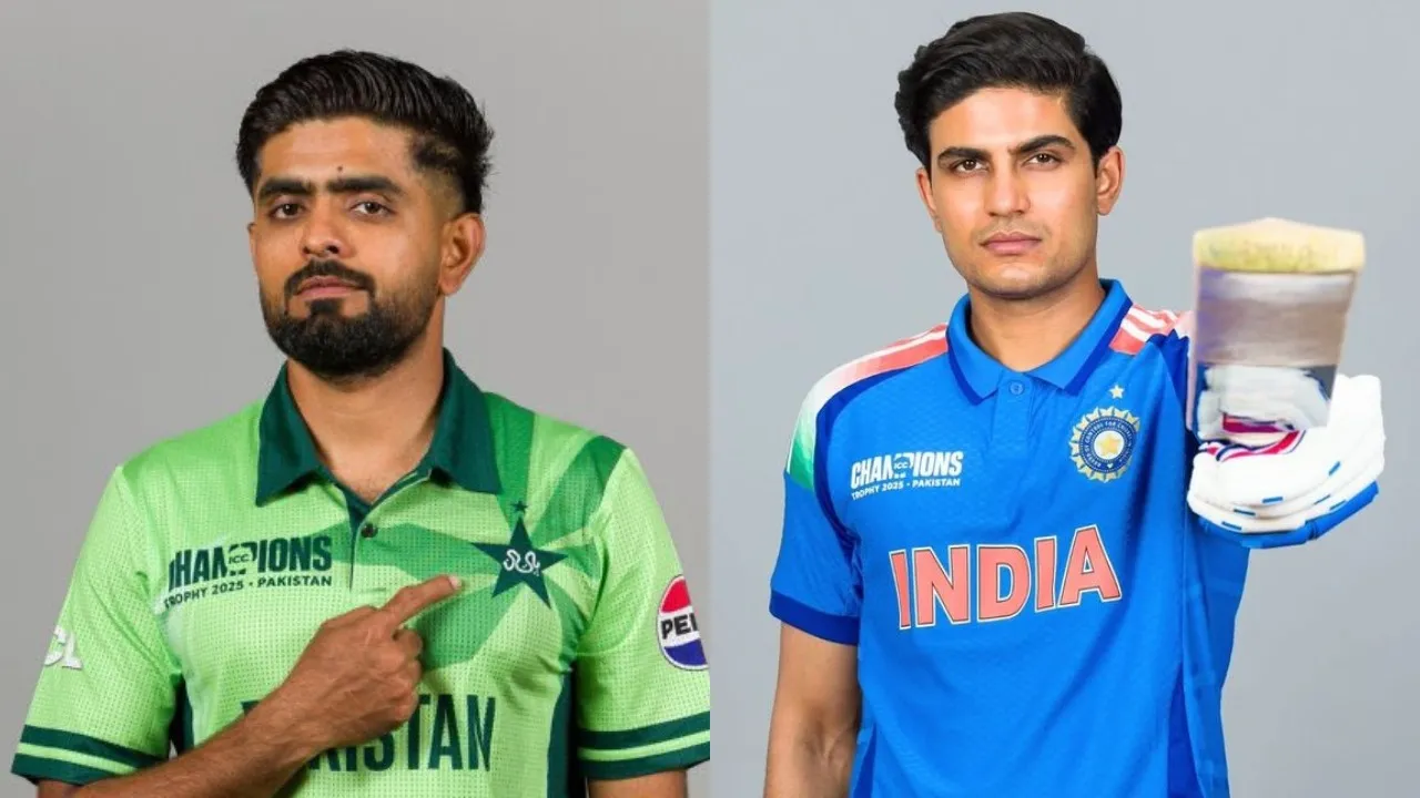 Babar Azam and Shubman Gill