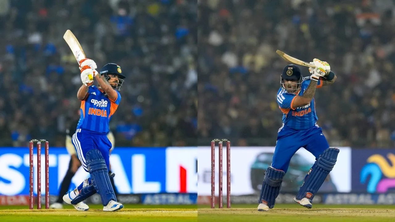 Ishan Kishan and Surya Kumar Yadav