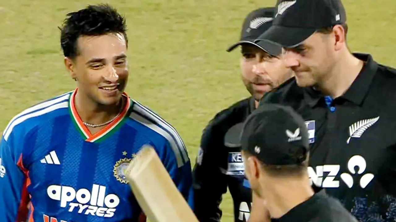 Abhishek Sharma Bat Checked