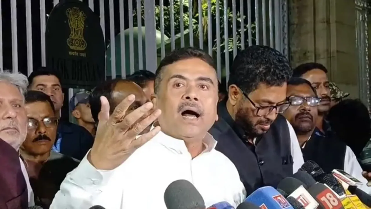 Election Commission of India, West Bengal Election 2026, Suspension, Suvendu Adhikari, Nandini Chakraborty, AERO Suspended, নবান্ন, নির্বাচন কমিশন, শুভেন্দু অধিকারী