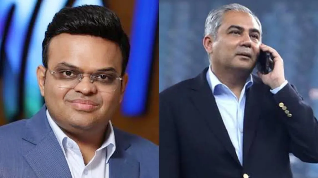 Jay Shah and Mohsin Naqvi