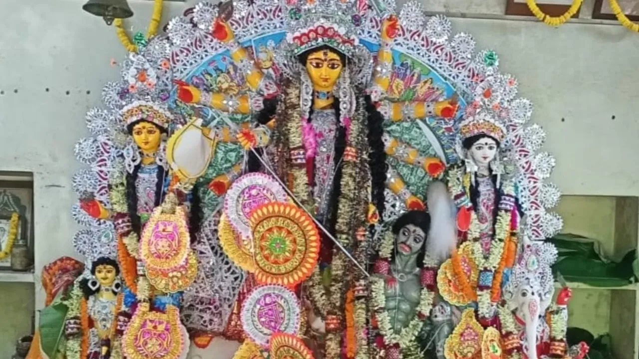 Durga Puja 2024,Durga Puja,Purba Bardhaman,Jamalpur, Sabhakar Bari, দুর্গাপুজো ২০২৪,জামালপুর,সভাকর বাড়ি