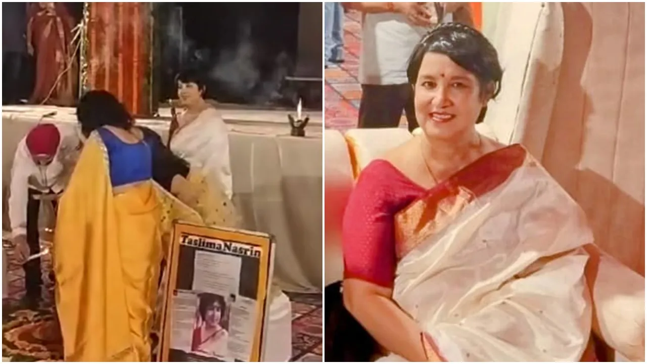 taslima durga puja