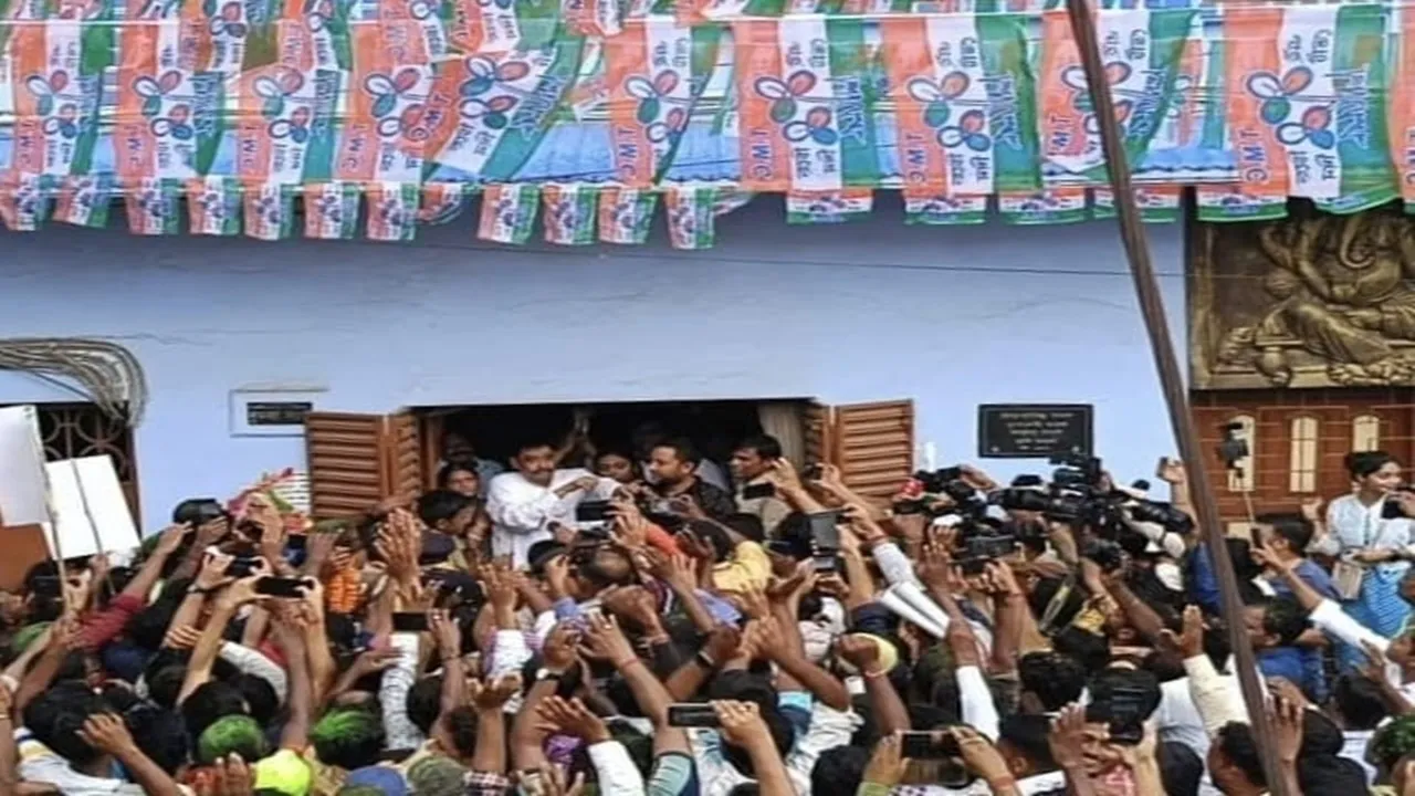 Anubrata Mandal returned home, অনুব্রত মণ্ডল, বোলপুর, নীচুপট্টি