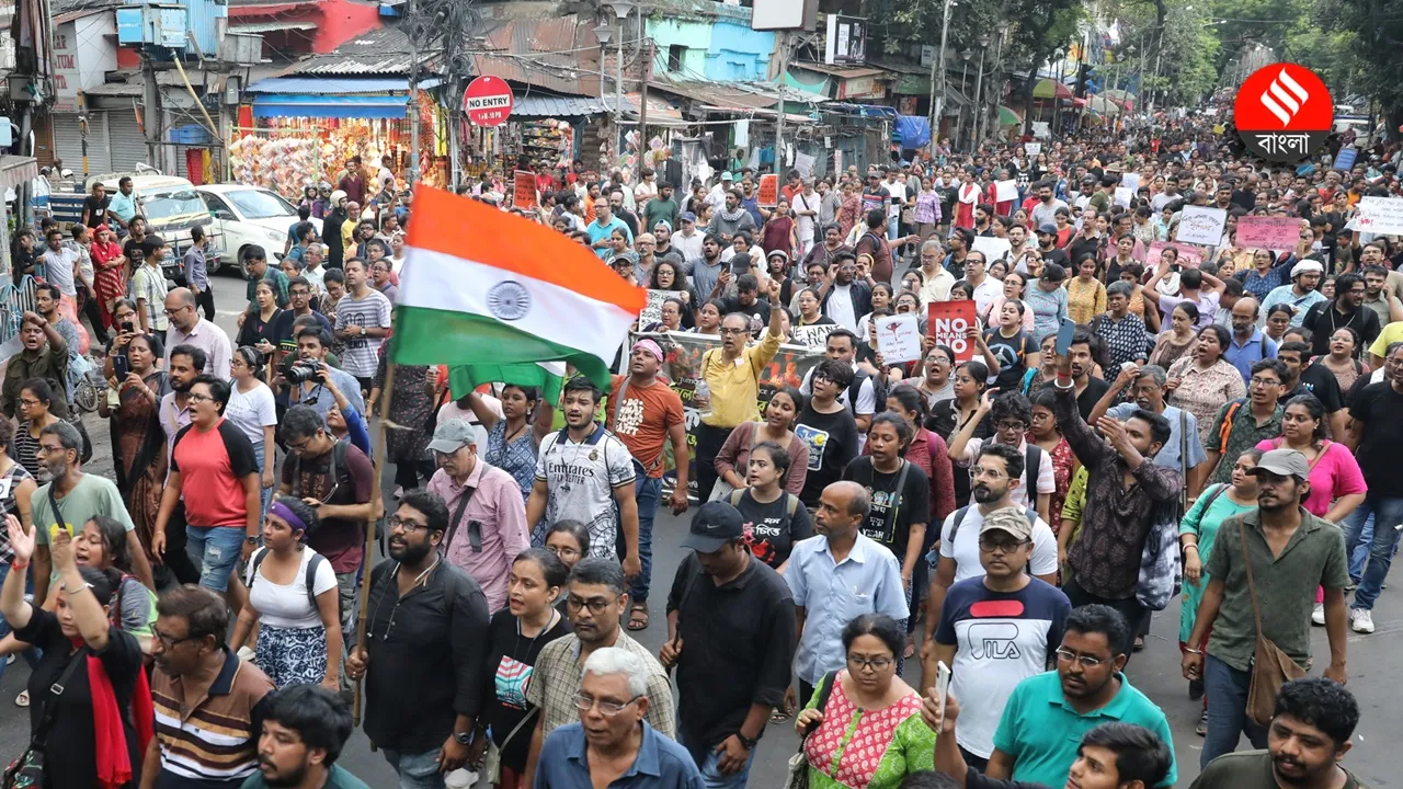 Mass Protest Rally, RG Kar Case