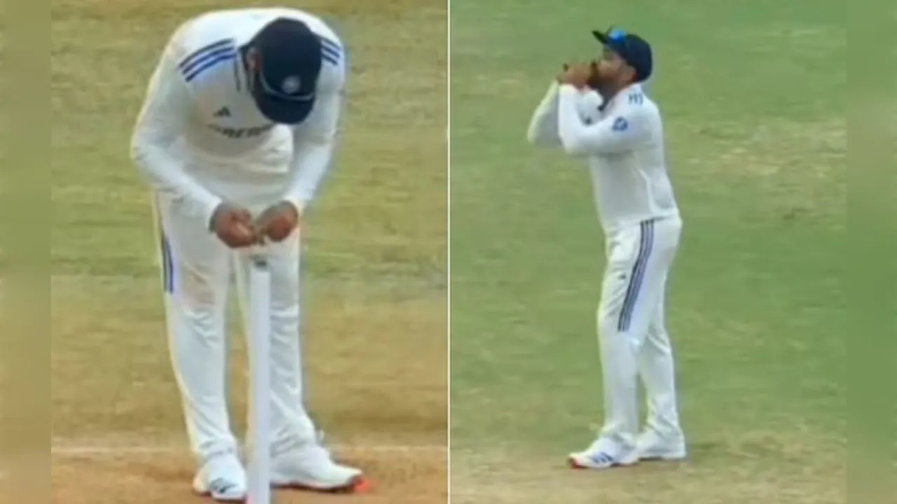 Rohit Sharma, Bail Swap, রোহিত শর্মা, বেল বদল, 