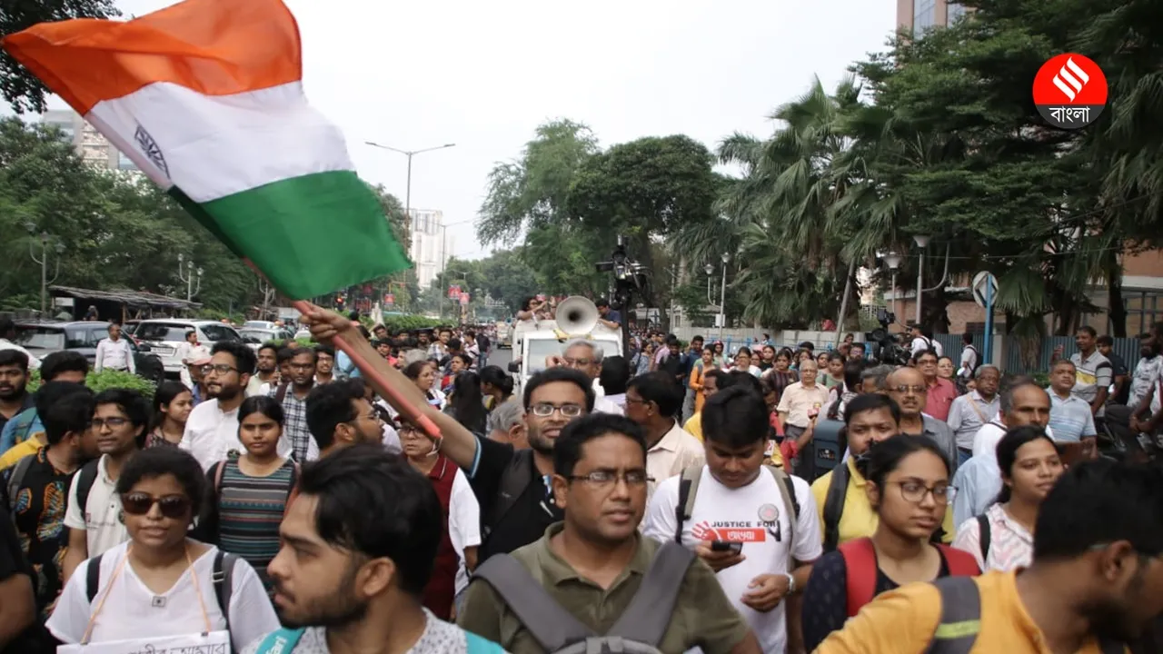 Junior Doctor, RG Kar Case, Protest March