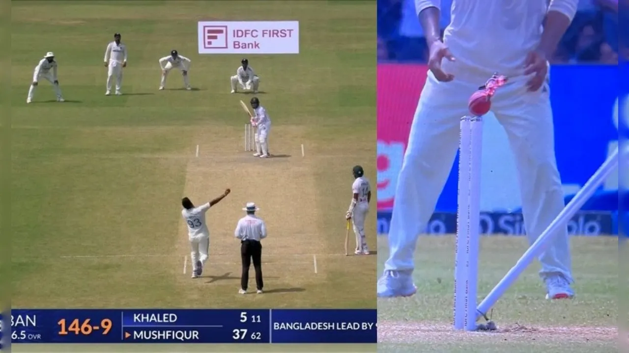 Bumrah dismisses Mushfiqur Rahim: কানপুর টেস্টে দুই ইনিংসেই বুমরার বলে বোল্ড মুশফিকুর