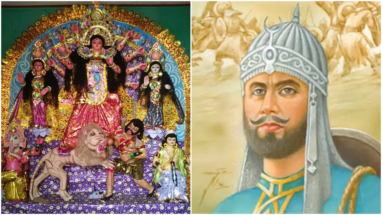 Emperor Shershah was behind the start of Durga Puja at Jamalpur's Ghoshal Bari, দুর্গাপুজো, শেরশাহ, পূর্ব বর্ধমান, জামালপুর, ঘোষালবাড়ি