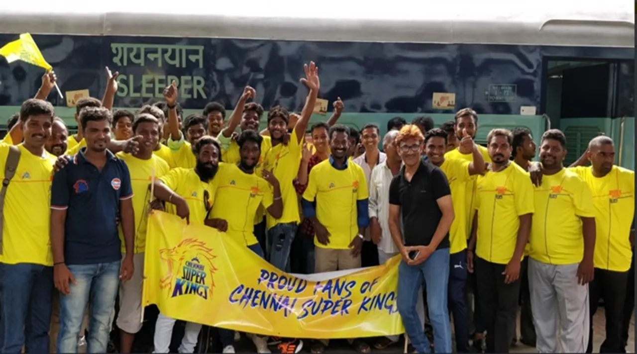 Chennai Super Kings organise special train ‘Whistlepodu Express’ for fans to watch CSK vs RR in Pune