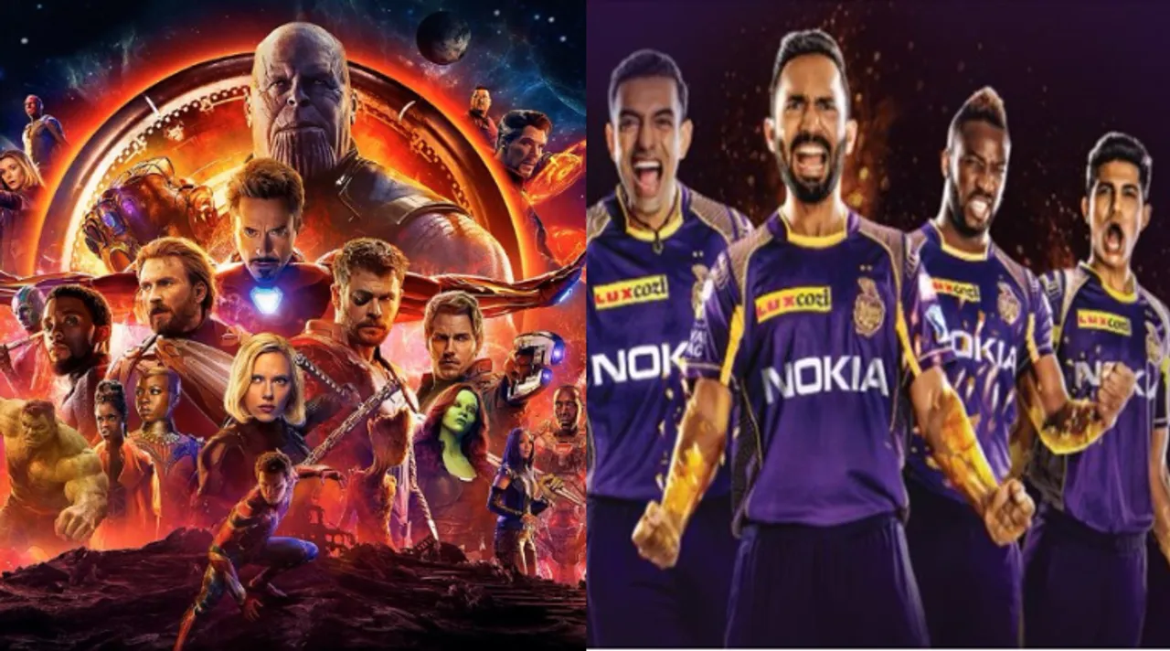 IPL 2018: KKR 'Superheroes' Hit by Avengers Infinity War Fever