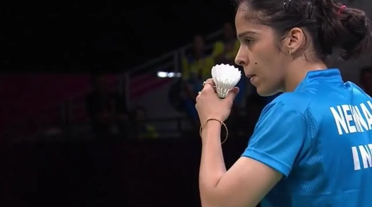 Saina wins gold
