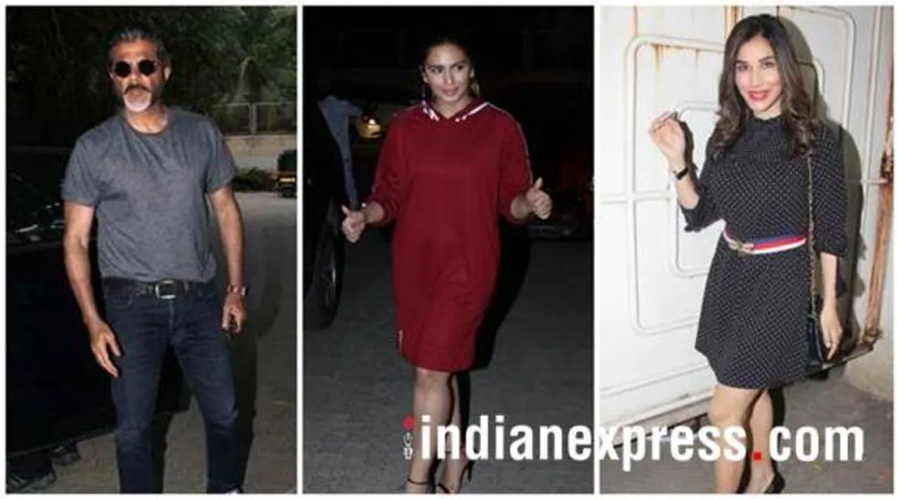 blackmail-special-screening-anil-kapoor-huma qureshi sophie choudry