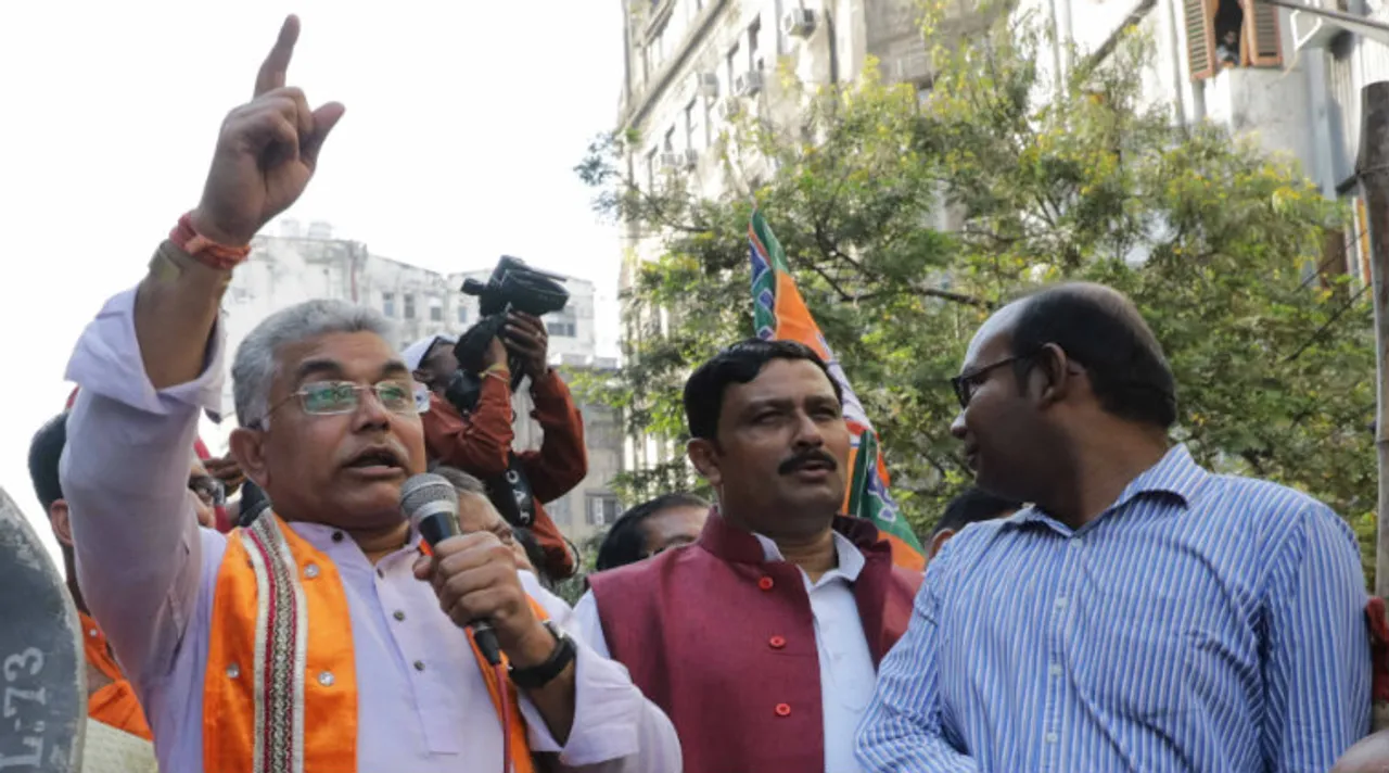 panchayat vote, dilip ghosh, rahul sinha