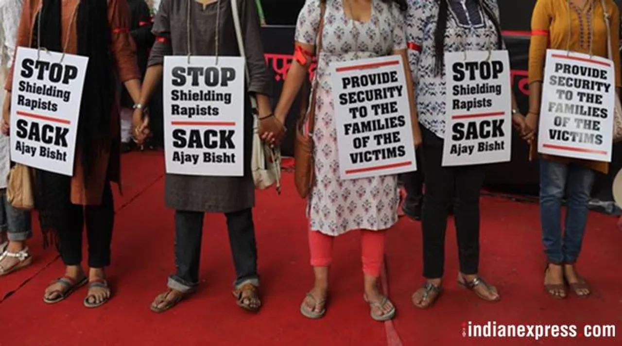 kathua gangrape, protest