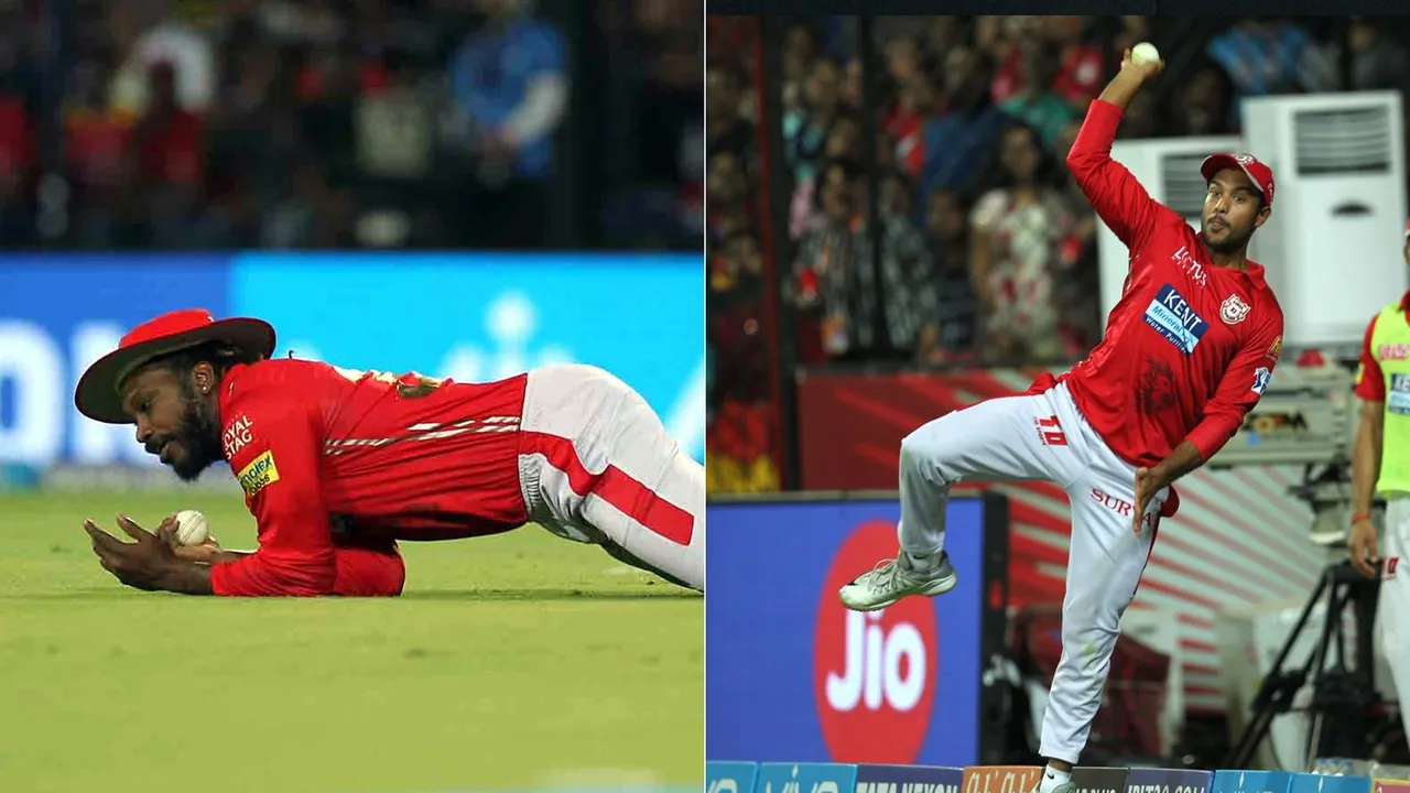 IPL 2018: Mayank Agarwal-Manoj Tiwary Tag-Team Pull Off Best Catch In IPL History — Watch,