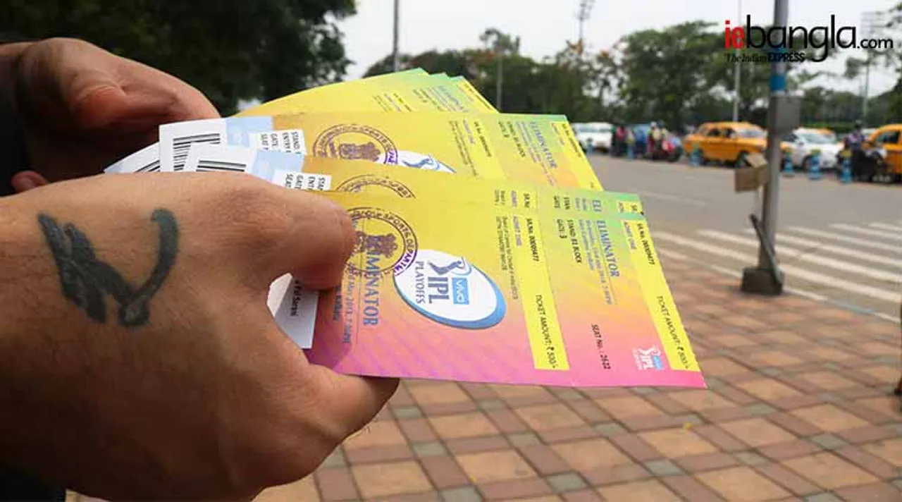 Ipl ticket black