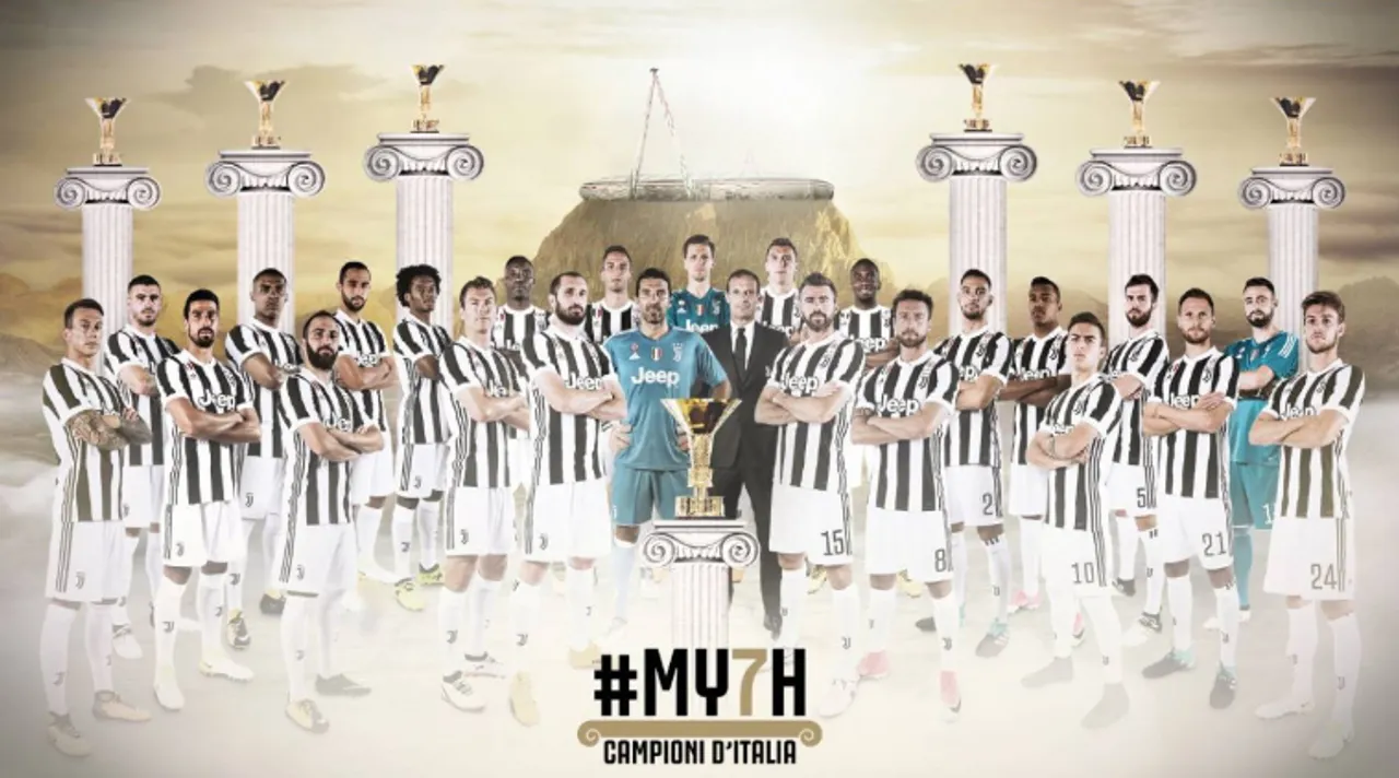 Juventus clinch seventh title