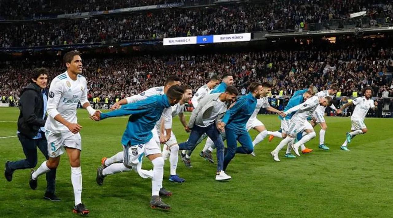 Real Madrid reached their third successive Champions League final