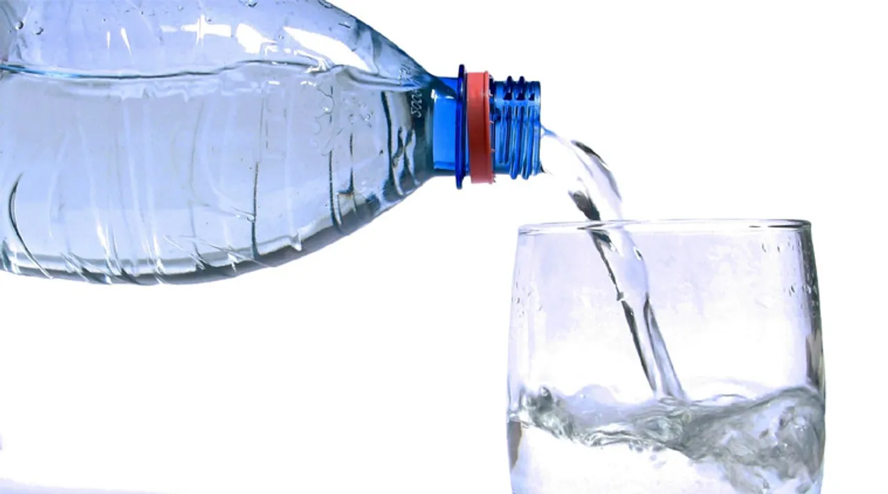 drinking water